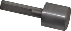 Made in USA - 1-1/16" Head Diam, 7/16" Shank Diam, Counterbore Pilot - Carbon Steel - A1 Tooling