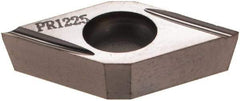 Kyocera - DCET32.50.2 F Grade PR1225 Carbide Turning Insert - Megacoat Finish, 55° Diamond, 3/8" Inscr Circle, 5/32" Thick, 0.004" Corner Radius - A1 Tooling