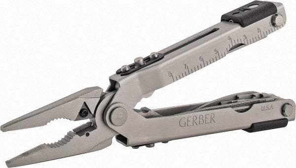 Gerber - 14 Piece, Multi-Tool Set - 6-5/8" OAL, 4-59/64" Closed Length - A1 Tooling