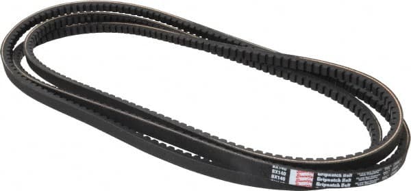 Browning - Section BX, 21/32" Wide, 143" Outside Length, Gripnotch V-Belt - Rubber Compound, Gripnotch, No. BX140 - A1 Tooling