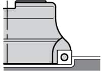 Kennametal - SPHX1205 GN Grade KC520M Carbide Milling Insert - TiAlN Finish, 0.217" Thick, 12mm Inscribed Circle - A1 Tooling