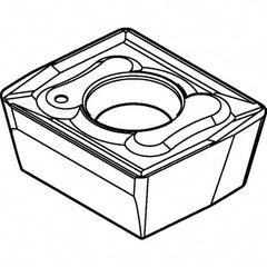 Kennametal - ACET150612 GC Grade KC725M Carbide Milling Insert - TiN/TiCN/TiN Finish, 1/4" Thick, 1.2mm Corner Radius - A1 Tooling