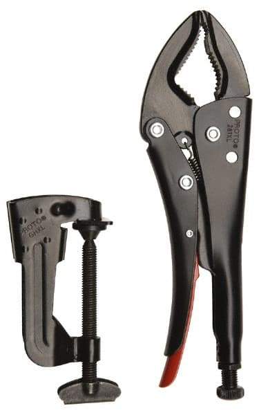 Proto - 4 Piece Locking Plier Set - Comes in Plastic Pouch - A1 Tooling