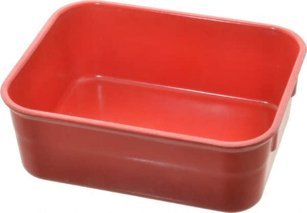 LEWISBins+ - 300 Lb Load Capacity Red Fiberglass Tote Container - Stacking, Nesting, 6.3" Long x 4.9" Wide x 2.1" High - A1 Tooling