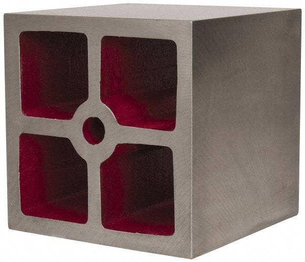 Suburban Tool - 2 Web, 5/8" Thick x 8" Wide x 8" High x 8" Deep, Machined Box Parallel - Cast Iron, Square & Parallel within 0.002" per 6", +/-0.0150" Tolerance - A1 Tooling