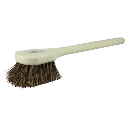 20″ Utility Scrub Brush, Palmyra Fill, Long Handle, Foam Block - A1 Tooling