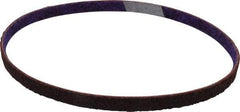 3M - 1/2" Wide x 24" OAL, Aluminum Oxide Abrasive Belt - Aluminum Oxide, Medium, Nonwoven, Series DF-BL - A1 Tooling