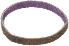 3M - 1/2" Wide x 12" OAL, Aluminum Oxide Abrasive Belt - Aluminum Oxide, Coarse, Nonwoven, Series DF-BL - A1 Tooling