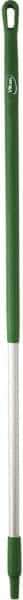 Vikan - 51 x 1-1/4" Aluminum Squeegee Handle - European Threaded Connection, Green - A1 Tooling