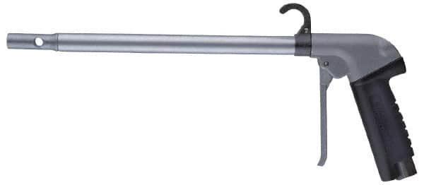 Guardair - 120 Max psi Maximum Power Venturi Nozzle Pistol Grip Blow Gun - 3/8 NPT, 18" Tube Length, Aluminum - A1 Tooling