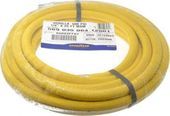 Continental ContiTech - 1/4" ID x 0.61" OD 25' Long Oil Resistant Air Hose - MNPT x MNPT Ends, 500 Working psi, -20 to 190°F, 1/4" Fitting, Yellow - A1 Tooling