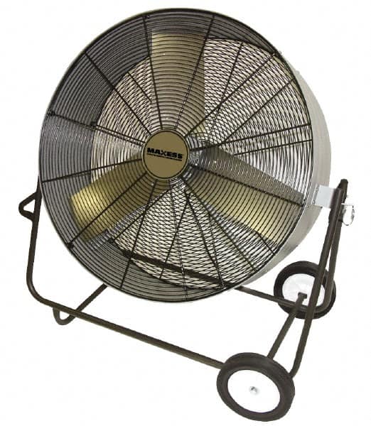 TPI - 30" Blade, Direct Drive, 1/4 hp, 4,400 & 3,800 CFM, Floor Style Blower Fan - 2.5 Amps, 120 Volts, 2 Speed, Single Phase - A1 Tooling