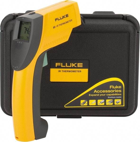 Fluke - -32 to 535°C (-25 to 999°F) Infrared Thermometer - 12:1 Distance to Spot Ratio - A1 Tooling