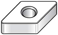 Kennametal - DNMA433 T0820 Grade KY3500 Ceramic Turning Insert - Uncoated, 55° Diamond, 1/2" Inscr Circle, 3/16" Thick, 3/64" Corner Radius - A1 Tooling