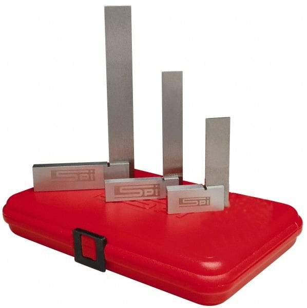 SPI - 3 Piece, 2, 3, 4 Inch Base Length, 2, 4, 6 Inch Blade Length, Square Set - A1 Tooling