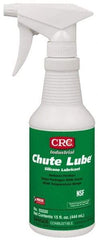 CRC - 16 oz Trigger Spray Bottle Nondrying Film/Silicone Penetrant/Lubricant - Clear & White, -40°F to 400°F, Food Grade - A1 Tooling