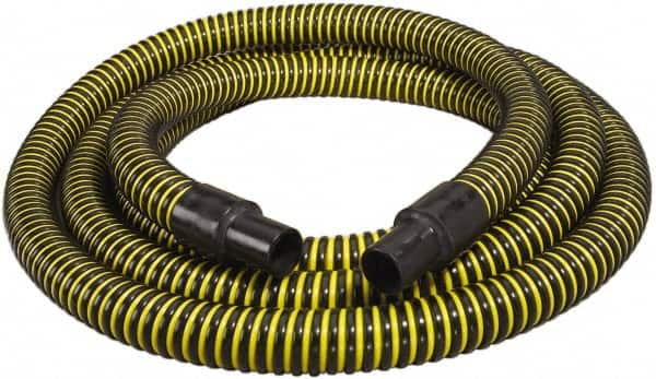 Alliance Hose & Rubber - -40 to 140°F, 3" Inside x 4.06" Outside Diam, Polyethylene Liquid Suction & Discharge Hose - A1 Tooling