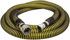 Alliance Hose & Rubber - -40 to 140°F, 3" Inside x 4.06" Outside Diam, Polyethylene Liquid Suction & Discharge Hose - A1 Tooling