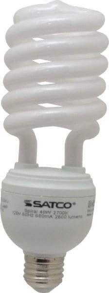 Value Collection - 40 Watt Fluorescent Residential/Office Medium Screw Lamp - 2,700°K Color Temp, 2,600 Lumens, T4, 10,000 hr Avg Life - A1 Tooling