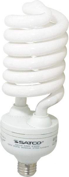 Value Collection - 55 Watt Fluorescent Residential/Office Medium Screw Lamp - 4,100°K Color Temp, 3,700 Lumens, T5, 10,000 hr Avg Life - A1 Tooling