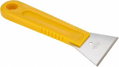 Olfa - Stainless Steel 1-Edge Scraper - 1-1/4" Blade Width x 2-21/64" Blade Length, 6-5/16" Long Handle - A1 Tooling