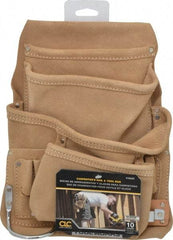 CLC - 10 Pocket Holster - Leather, Yellow, 10" Wide x 12" High - A1 Tooling