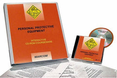 Marcom - Personal Protective Equipment, Multimedia Training Kit - 45 min Run Time CD-ROM, English & Spanish - A1 Tooling