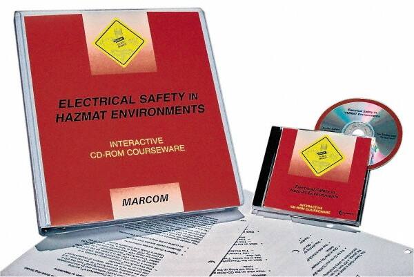 Marcom - Electrical Safety in HazMat Environments, Multimedia Training Kit - 45 min Run Time CD-ROM, English & Spanish - A1 Tooling