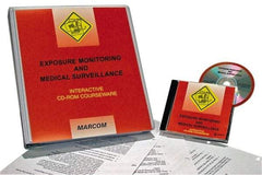 Marcom - Exposure Monitoring & Medical Surveillance, Multimedia Training Kit - 45 min Run Time CD-ROM, English & Spanish - A1 Tooling