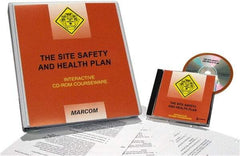 Marcom - The Site Safety & Health Plan, Multimedia Training Kit - 45 min Run Time CD-ROM, English & Spanish - A1 Tooling