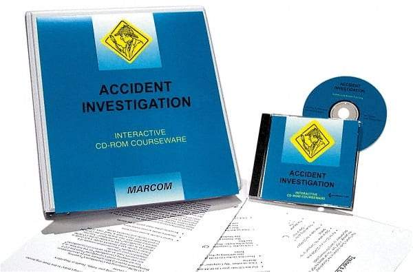 Marcom - Accident Investigation, Multimedia Training Kit - CD-ROM, English - A1 Tooling