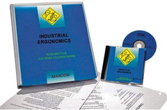 Marcom - Industrial Ergonomics, Multimedia Training Kit - 45 min Run Time CD-ROM, English & Spanish - A1 Tooling