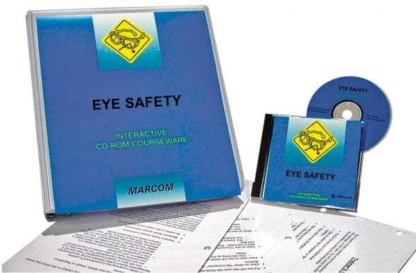 Marcom - Eye Safety, Multimedia Training Kit - CD-ROM, English - A1 Tooling