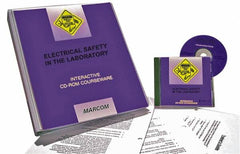 Marcom - Electrical Safety in the Laboratory, Multimedia Training Kit - 45 min Run Time CD-ROM, English & Spanish - A1 Tooling