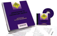 Marcom - Orientation to Laboratory Safety, Multimedia Training Kit - 45 min Run Time CD-ROM, English & Spanish - A1 Tooling