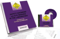 Marcom - Safety Showers and Eye Washes in the Laboratory, Multimedia Training Kit - 45 min Run Time CD-ROM, English & Spanish - A1 Tooling