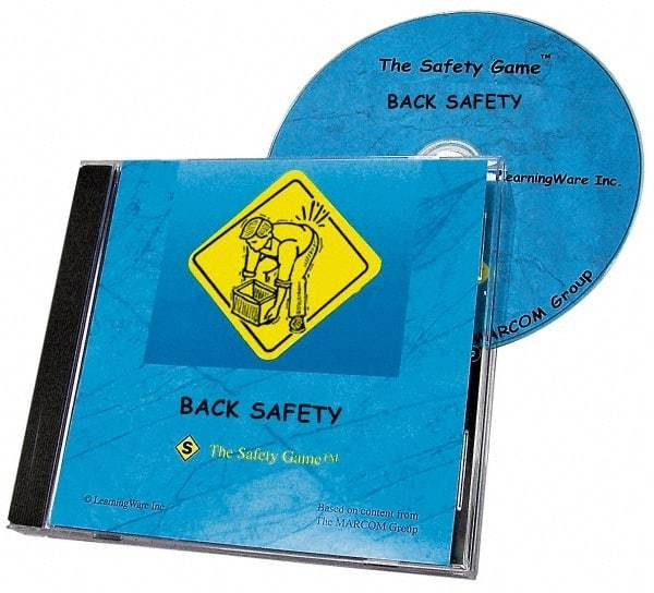 Marcom - Back Safety, Multimedia Training Kit - Computer Game, English - A1 Tooling