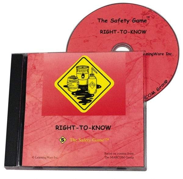 Marcom - Right to Know, Multimedia Training Kit - Computer Game, English - A1 Tooling