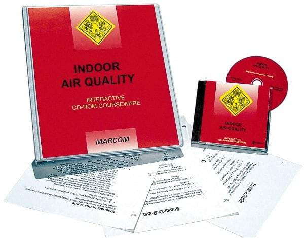 Marcom - Indoor Air Quality, Multimedia Training Kit - 45 min Run Time CD-ROM, English & Spanish - A1 Tooling