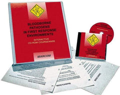 Marcom - Bloodborne Pathogens in First Response Environments, Multimedia Training Kit - 45 min Run Time CD-ROM, English & Spanish - A1 Tooling