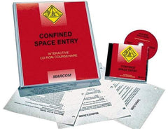 Marcom - Confined Space Entry, Multimedia Training Kit - 45 min Run Time CD-ROM, English & Spanish - A1 Tooling