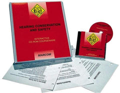 Marcom - Hearing Conservation and Safety, Multimedia Training Kit - 45 min Run Time CD-ROM, English & Spanish - A1 Tooling