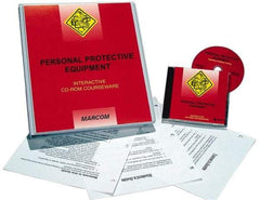 Marcom - Personal Protective Equipment, Multimedia Training Kit - 45 min Run Time CD-ROM, English & Spanish - A1 Tooling