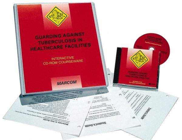 Marcom - Guarding Against Tuberculosis in Healthcare Facilities, Multimedia Training Kit - 45 min Run Time CD-ROM, English & Spanish - A1 Tooling