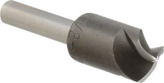 M.A. Ford - 1/2" Head Diam, 1/4" Shank Diam, 3 Flute 120° High Speed Steel Countersink - A1 Tooling