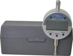 Fowler - 0 to 12.5mm Range, 0.0005" Graduation, Electronic Drop Indicator - Inch & Metric System, Digital Display - A1 Tooling