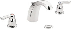 Moen - Lever Handle, Commercial Bathroom Faucet - Two Handle, Pop Up Drain, Arc Spout - A1 Tooling