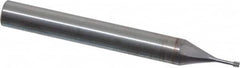 Vargus - #2-56, #3-56 Thread, 1/4" Shank Diam, Bright Coating, Solid Carbide Straight Flute Thread Mill - 3 Flutes, 2.244" OAL, #2 Min Noml Diameter - A1 Tooling