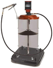 Lincoln - Grease Lubrication 168 Cu In/min Flow Aluminum Air-Operated Pump - For 120 Lb Container - A1 Tooling