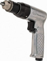 Ingersoll-Rand - 3/8" Reversible Keyed Chuck - Pistol Grip Handle, 2,000 RPM, 4 CFM, 0.5 hp, 90 psi - A1 Tooling